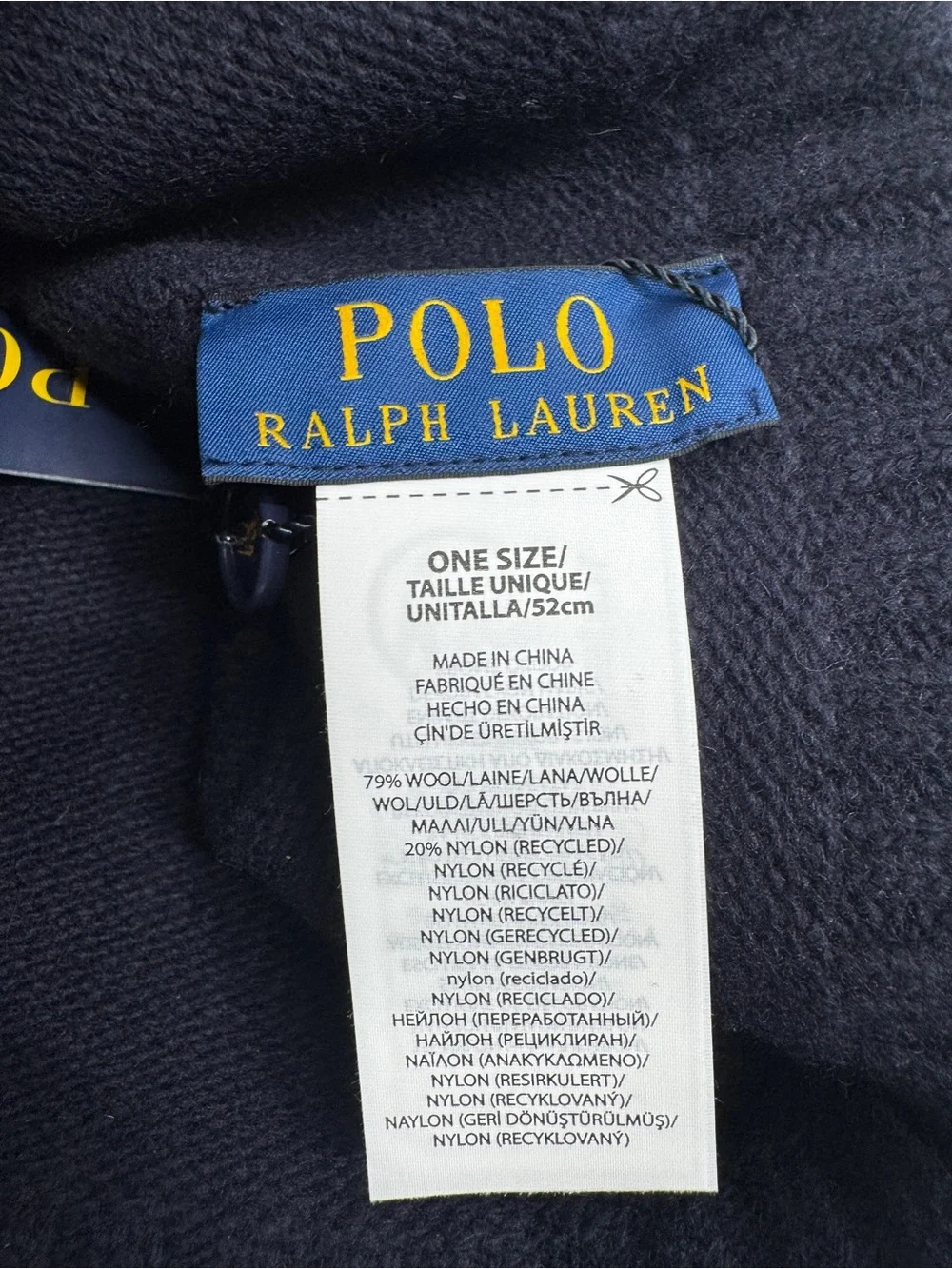 Polo Ralph Lauren Flag Beanie Knit Hat